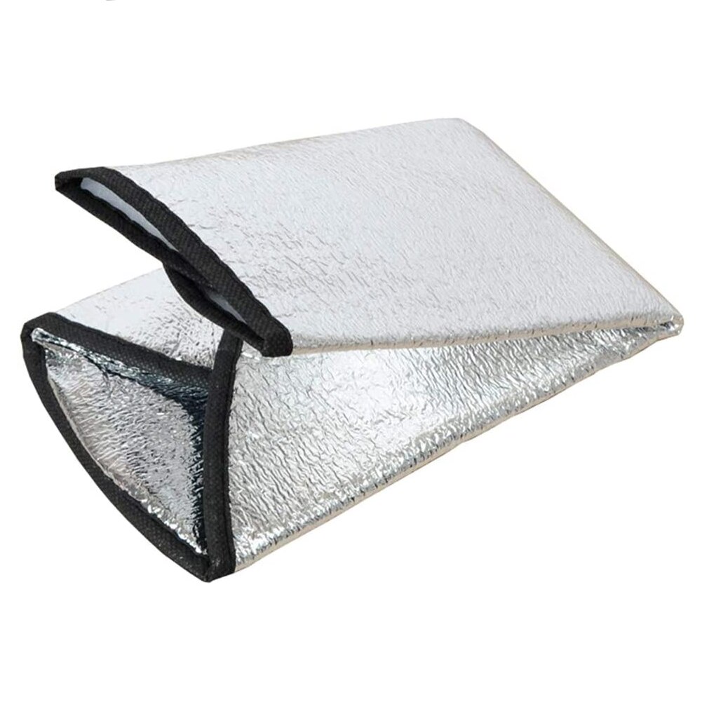 44*44cm coche volante cubierta tipo parasol reflectante Protector de aluminio de plata funda parasol para coche plegable escudo