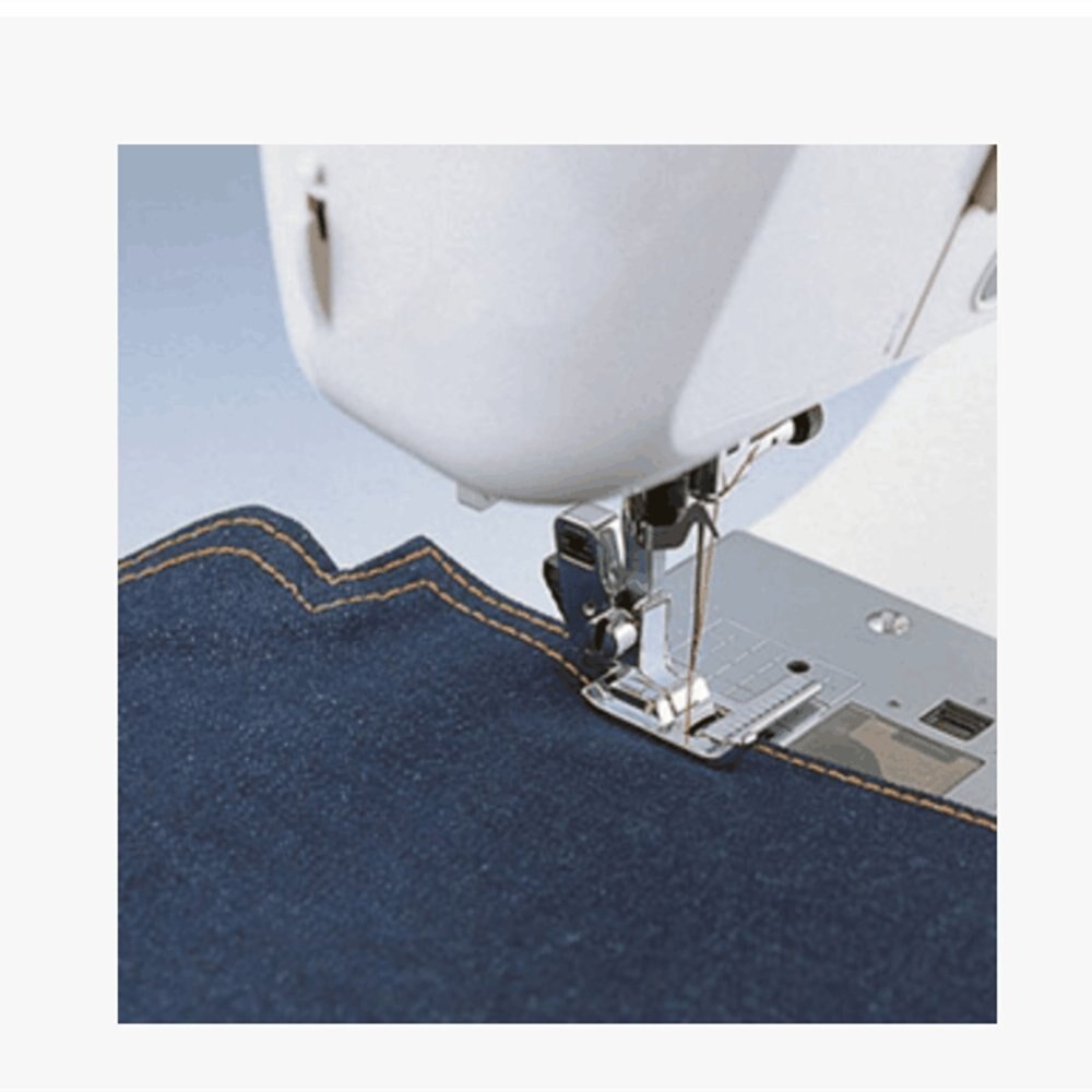 2 st STITCH GUIDESEWING VOET SNAP OP META COMPATIBEL VOOR BROTHER,, SINGER BINNENLANDSE VOET MACHINES 5BB5136