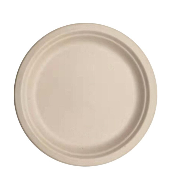 Biodegradable 9 Inch Plates. Great for Lunch, Dinner Parties and Potlucks. Disposable, Compostable Wheat Straw Paper Alternative: Default Title