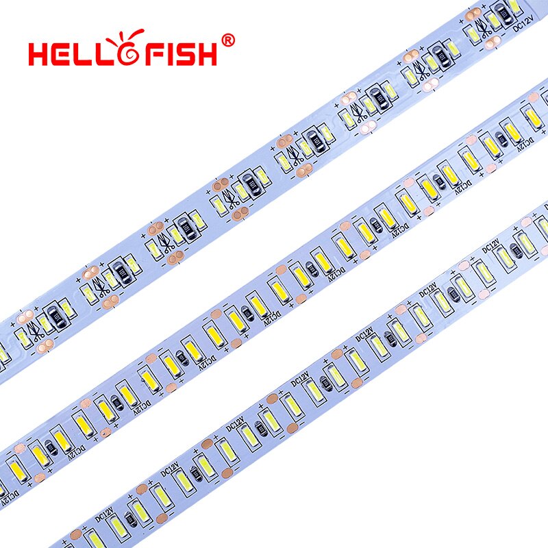 Hello Vis 5 M 3014 LED Strip 204 LED DC12V Flexibele LED Tape LED Strip Licht Wit/Warm Wit