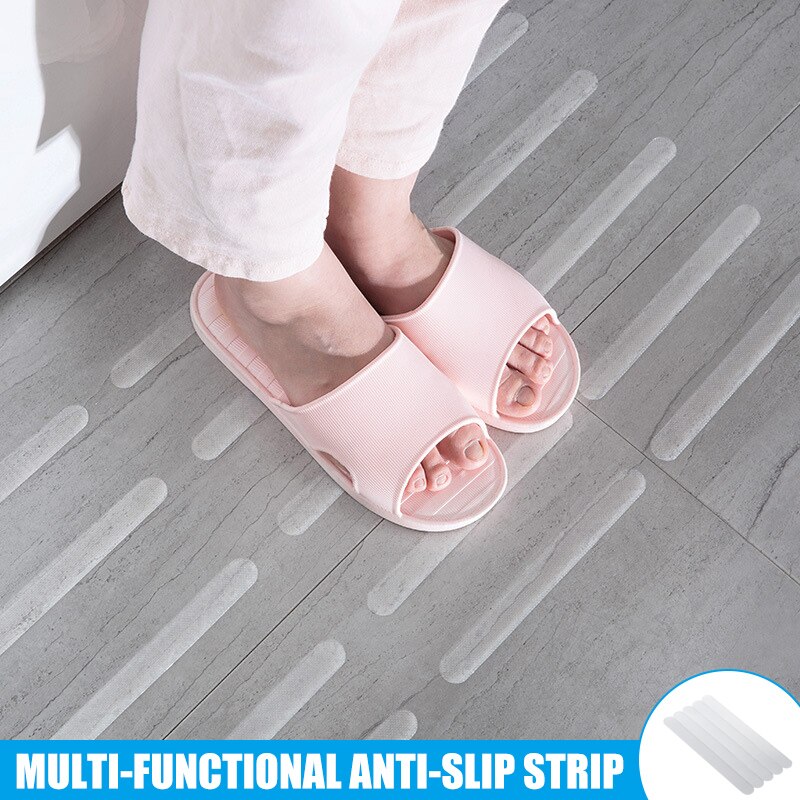 6/12/24pcs/set Anti Slip Bath Mats Grip Stickers Shower Strips Pad Flooring Safety Tape Mat for Bathroom HFing