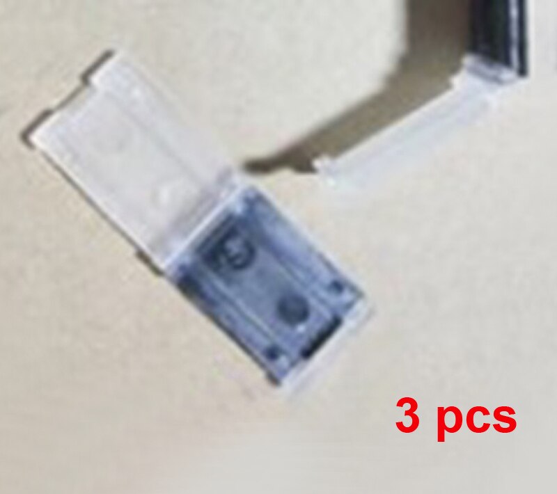 Accesorios de piezas CISS, abrazadera de soporte de tubo, abrazadera de cierre de tinta, codo de goma de tubo curvado para canon hp epson ciss: Tube clip clamp 3 P