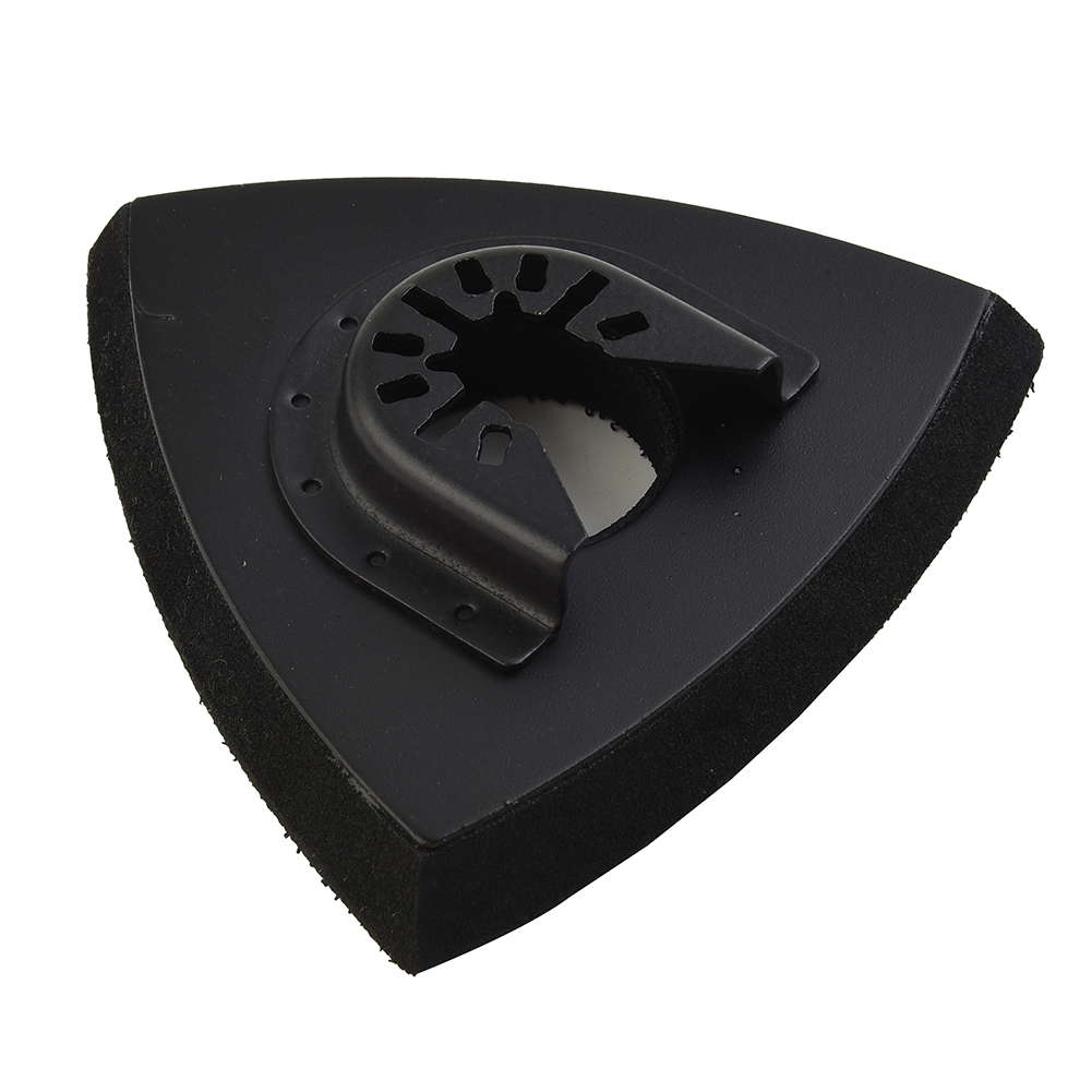 1pc triangulära slipplattor, 80/90/93mm multiverktygsblad, oscillerande verktygstillbehör för elverktyg och maskiner