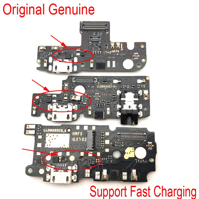 Ładowarka USB złącze portu dokującego złącze Flex Cable dla Xiaomi Redmi Note 8T 9S 9 4 4X 5 5A 6 3 Pro Se 152mm