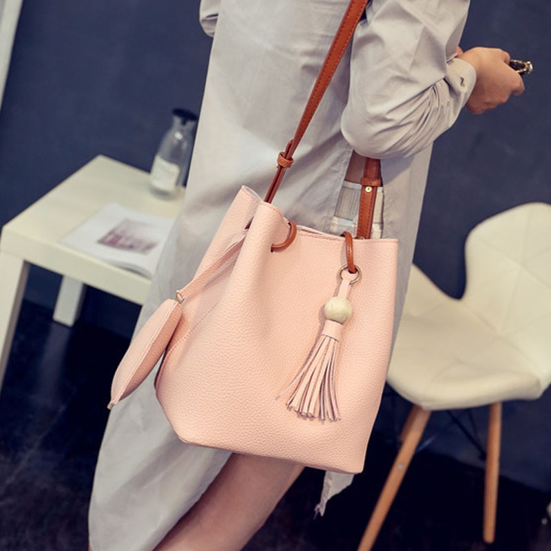 Newly Women Shoulder Bag with Handbag Set Tote Messenger Satchel Crossbody Bags CLA88