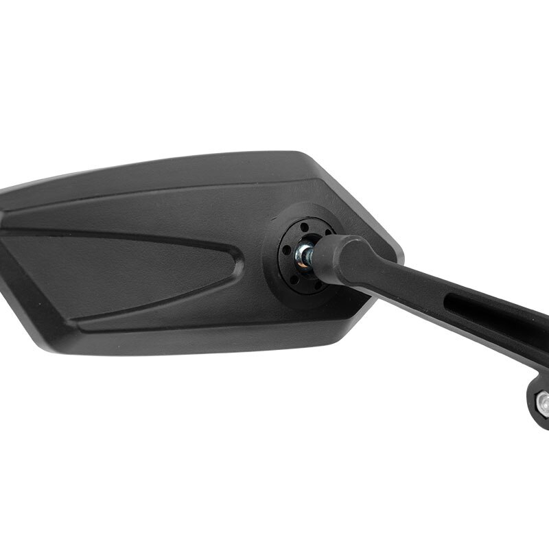 Miroir de vue arrière de vélo, support métallique, montage latéral sur le guidon, réflecteur de vue arrière de Scooter électrique, Rotation pivotante, lentille réglable