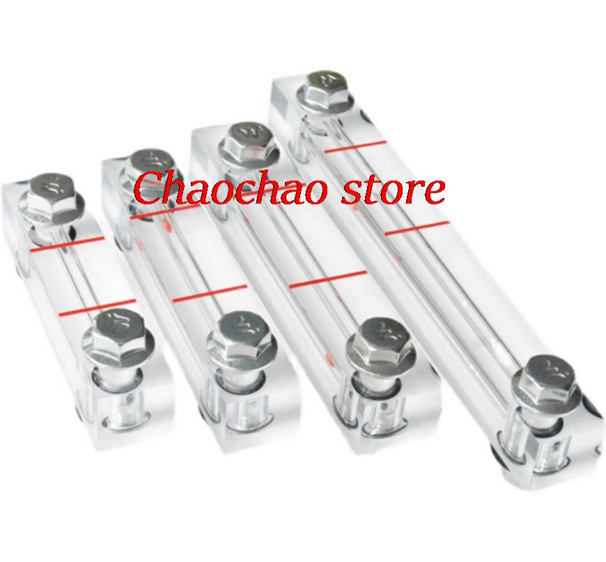 Screw air compressor oil mirror oil Sight Glass oil level gauge oil window hole centre distance 40 50 60 80 100 120 150 200MM