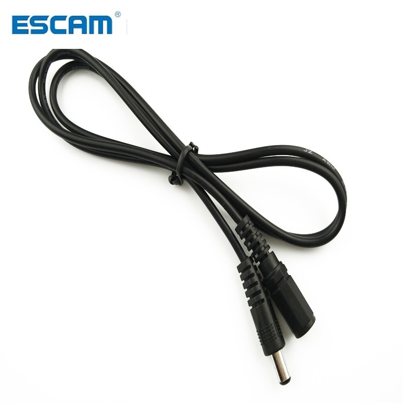 Escam verlengsnoer  of 12v 2a stroomadapter verlengkabel  of 12v 5.5*2.1mm 1m 3m 5m 10m voor  c16s c63s c18s c17s c34s-x4