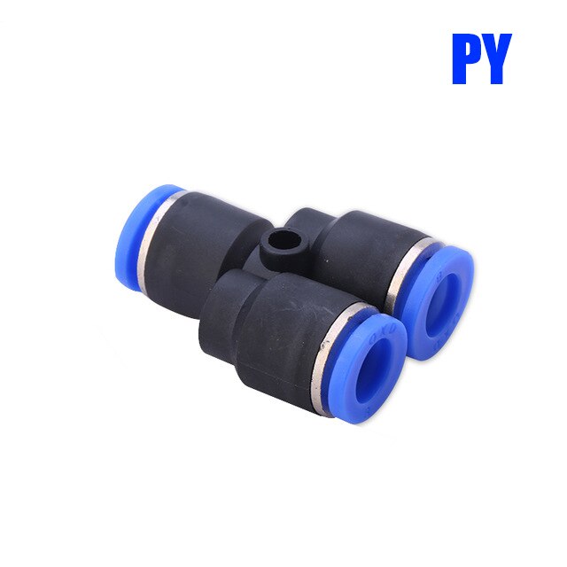 Złączka pneumatyczna złącze rury rury szybkozłącza powietrza wąż wciskany wąż 4mm 6mm 8mm 10mm 12mm PU PY PK PM PZA HVFF: PY / 10mm