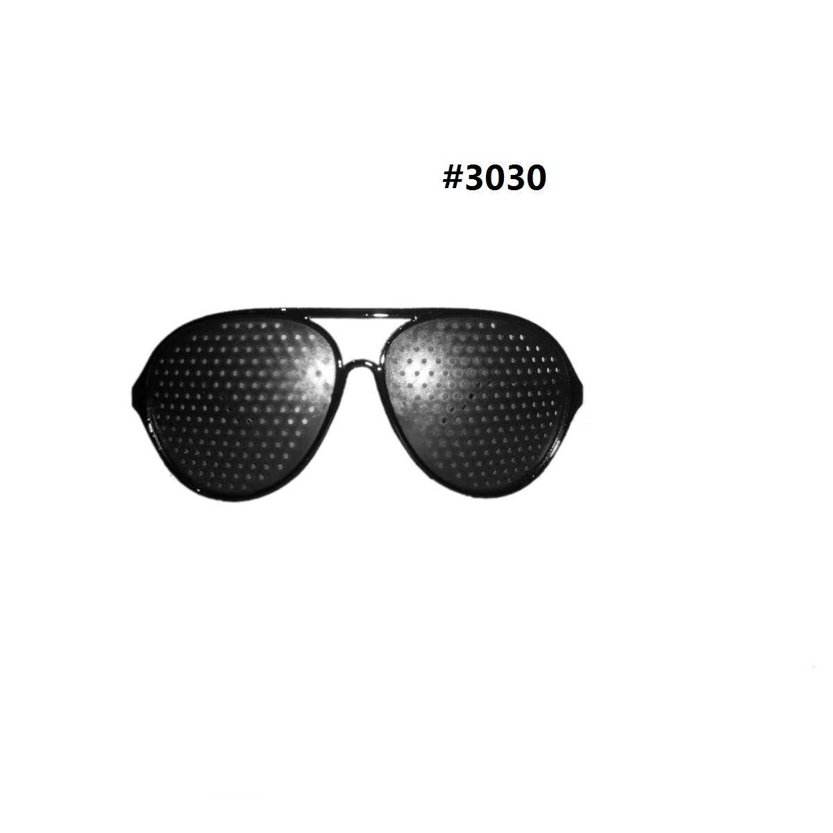 Schwarz Sonnenbrille Anti-müdigkeit Vision Pflege Mikroporöse Gläser Auge ÜSpund SehvermöGen Anti-myopie unisex Brillen: 3030