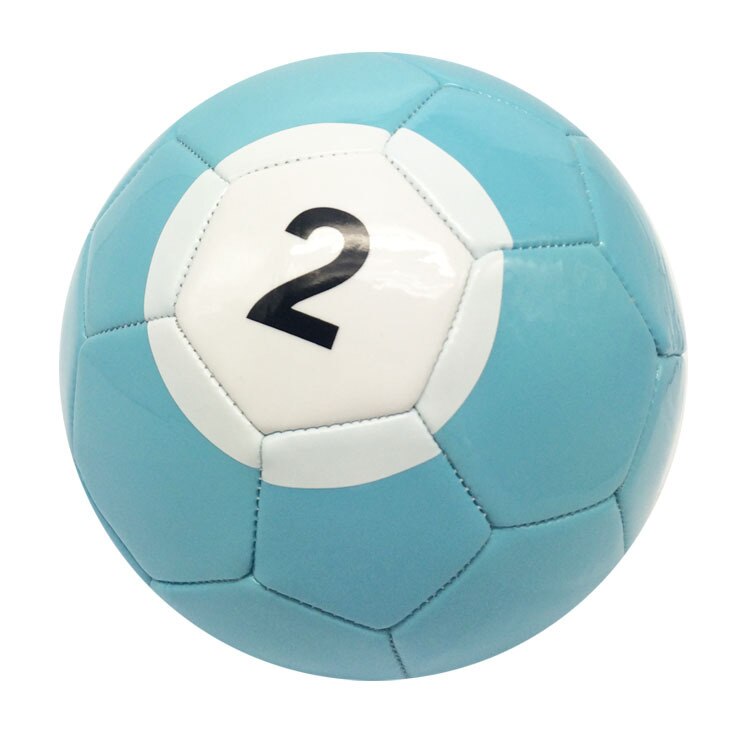 3# Gaint Snook Ball Snookball Snooker Billiards Soccer 8 Inch Game Huge Pool Football Include Air Pump Soccer Toy Poolball: No2