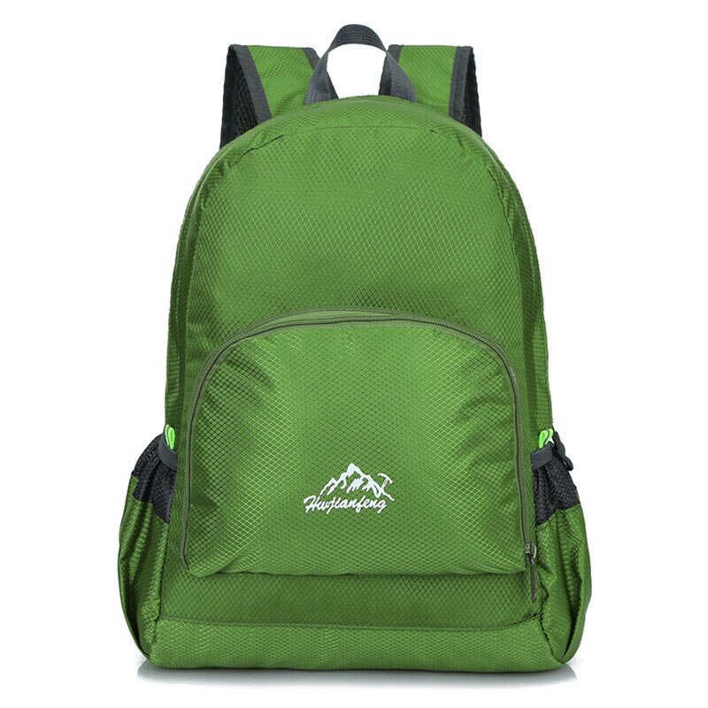 20L Outdoor Foldable Backpack Ultralight Waterproof Folding Lightweight Packable Bag Handy Travel Daypack Nano Bag: Army Green