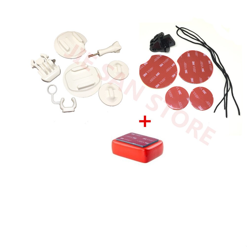 Kit de expansión para Go pro Surf, Kit de montaje de tabla de Surf + flotante con pegatina adhesiva 3M para cámara Gopro Hero 6 Hero 5 3 + 3 2 4