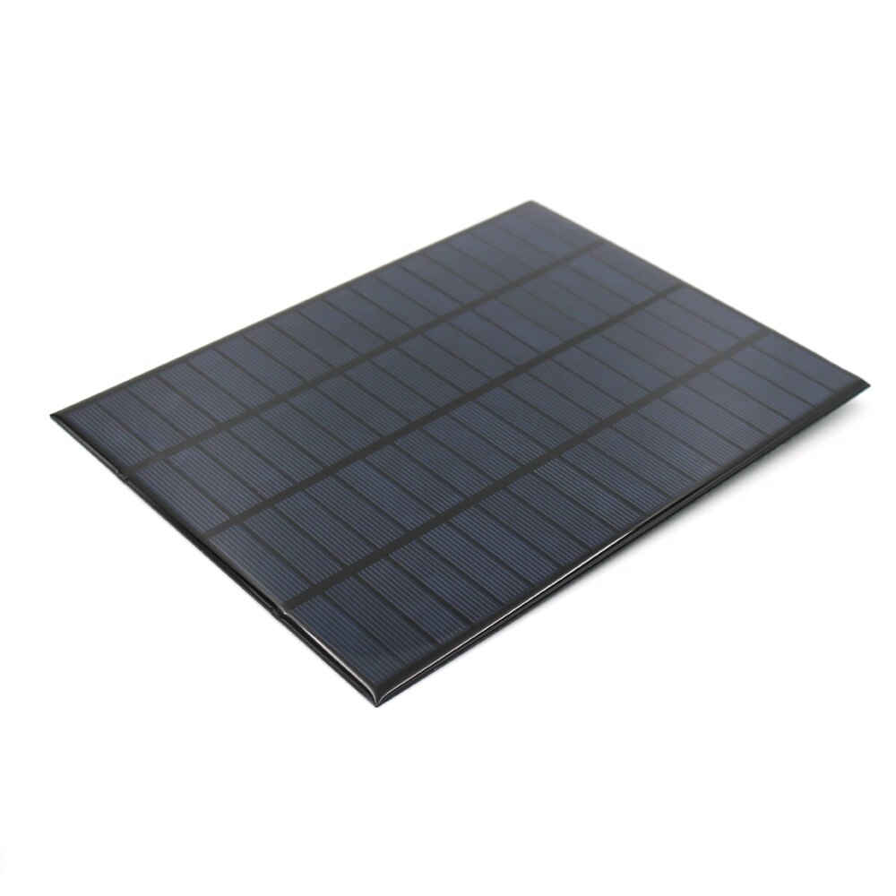 18V 5W Zonnepaneel Mini Zonnecellen Diy Voor Licht Mobiele Telefoon 12V Batterij Speelgoed Opladers Draagbare Studie