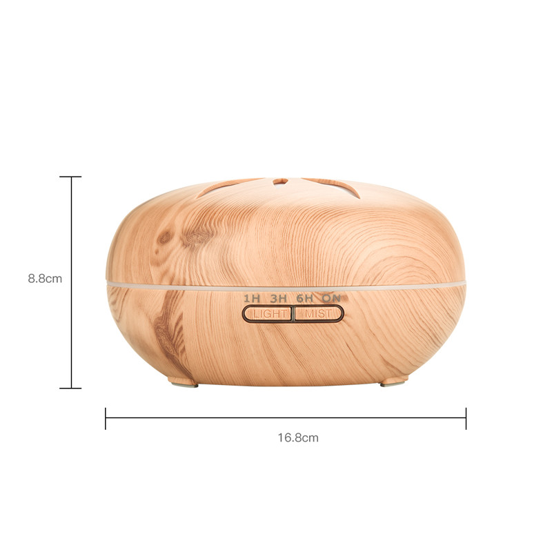 550ml Bluetooth-compatible Ultrasonic Air Humidifier Remote Control Aroma Diffuser Atomizing Air Moisturize Sprayer with Timing