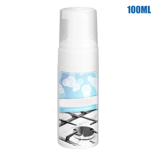 Kitchen Grease Cleaner 30/100ml Stainless Steel Cleaner & Polish For Grills Ovens & Appliances _WK: 100ml