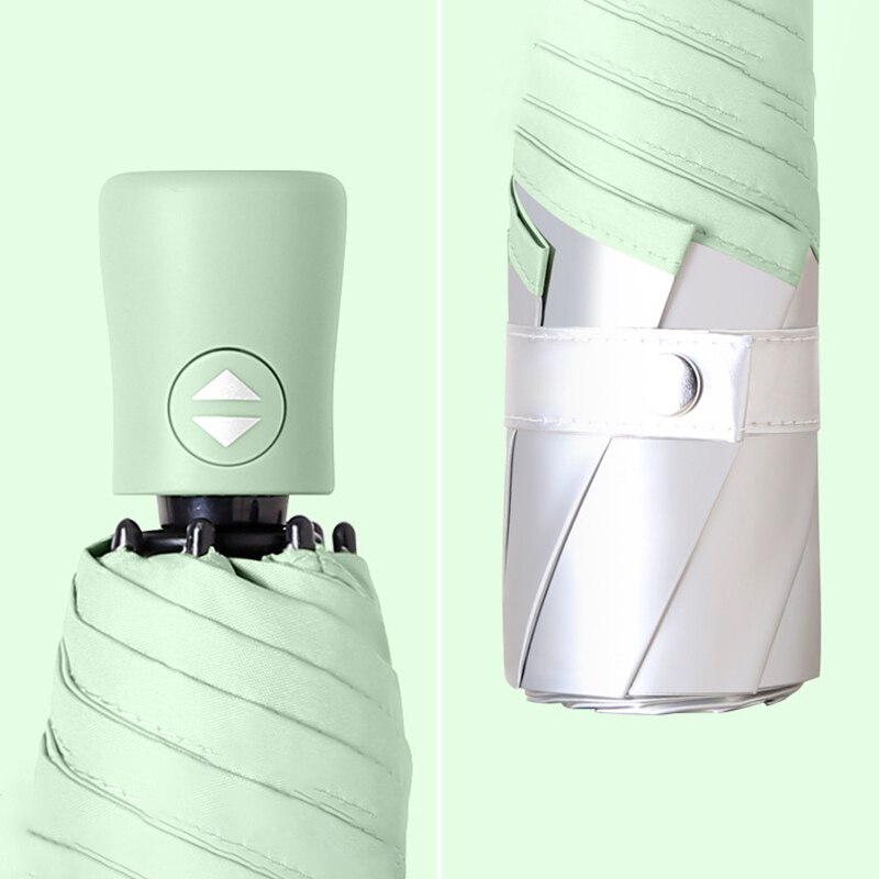 Colors Small Umbrella Rain Women Automatic Girls Umbrellas Windproof Sun Clear Umbrella Kids Anti UV Parasol Ideas