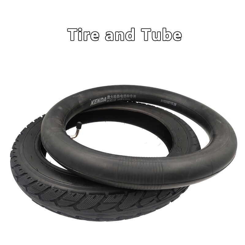 16x2.50 64-305 tire inner tube Fits Kids Electric Bikes Small BMX Scooters 16*2.5 with a bent angle valve stem 1: tube and tyre