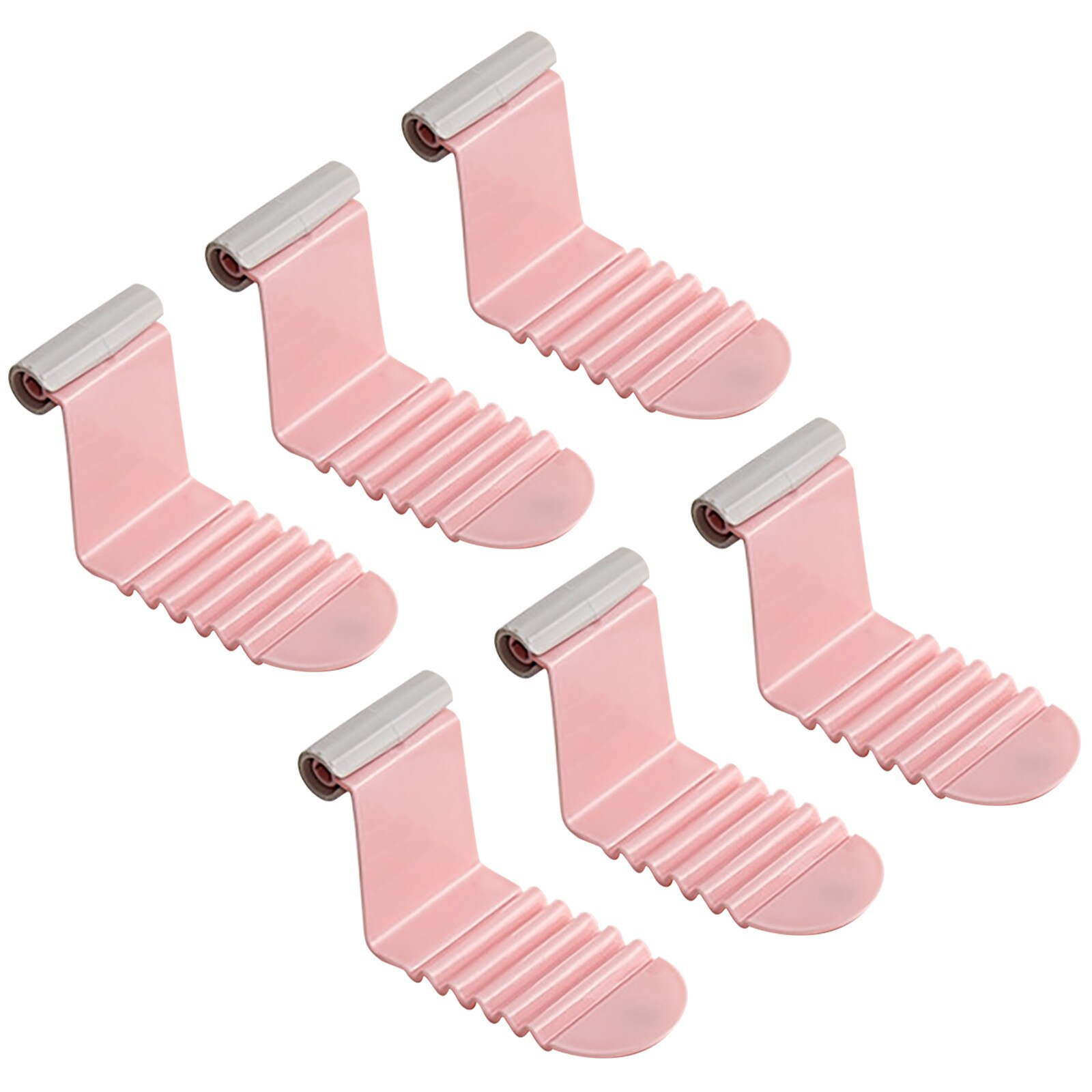 6 Stuks Laken Grijpers Clip Laken Vaste Grijpers Clip Antislip Matras Bevestigingsmiddelen Houder Dekbed Laken Houder #55: Gray