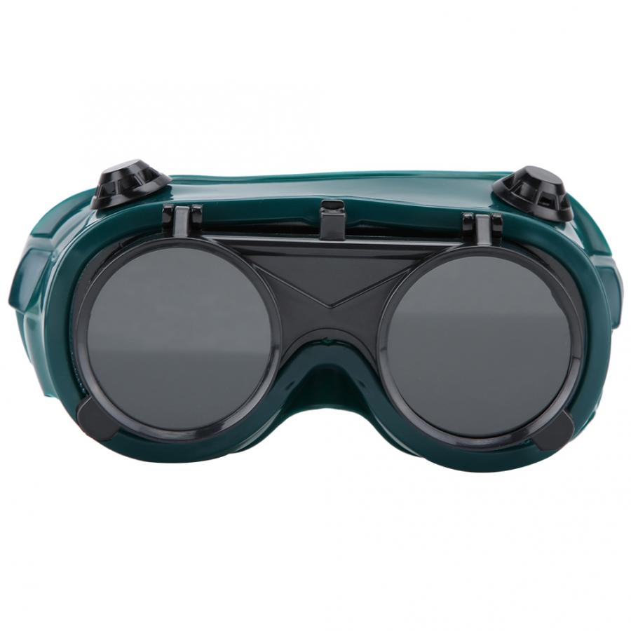 Safety Welding Goggles Dual Lens Flip Labor Cutting Grinding Protective Glasses Anti Splashing Dual Lens Goggles