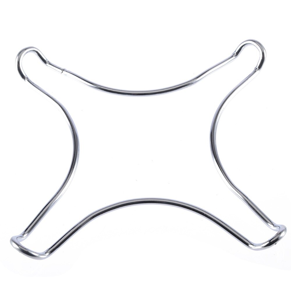 Universal Chrome Plated Metal Stove Top Coffee Maker Pot Trivet Stand Gas Cooker Hob Pan Support Rack For Kitchen Cooking