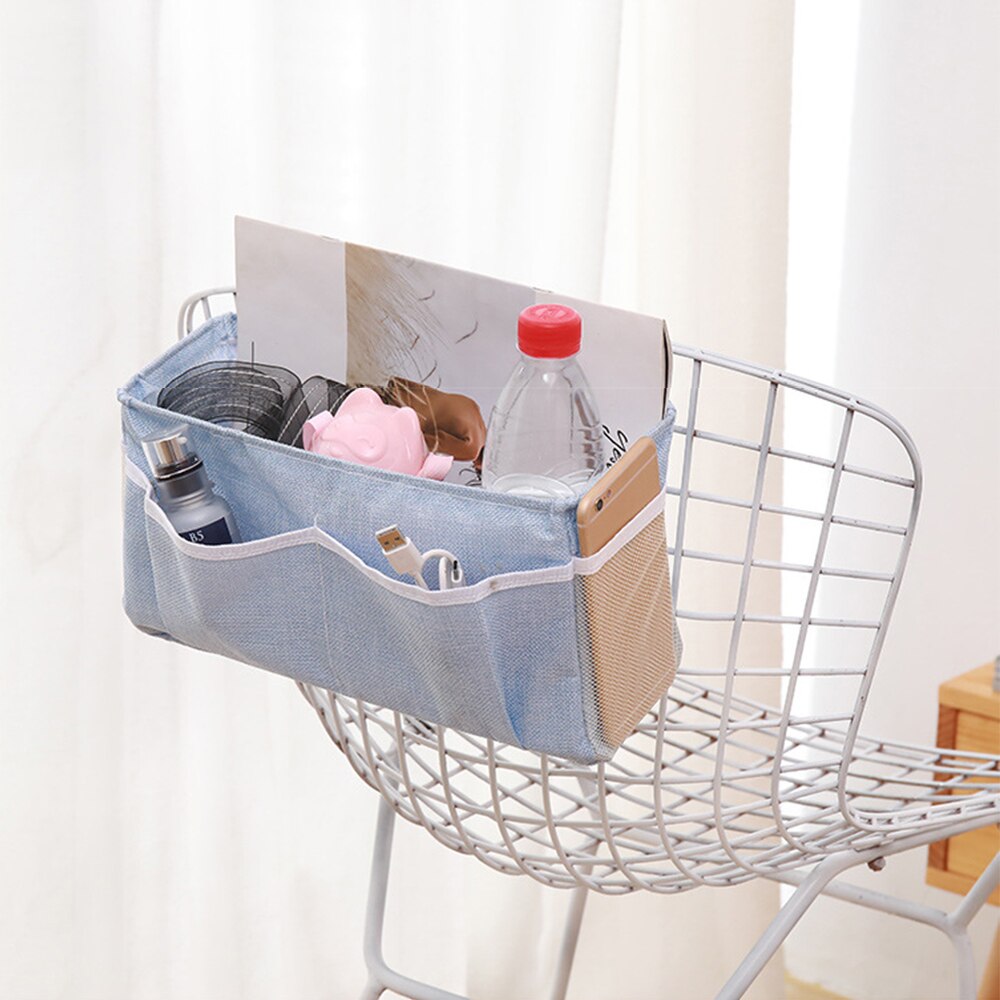 Organizador de ropa de cama con Control remoto, bolsillo para sofá, organizador de libros