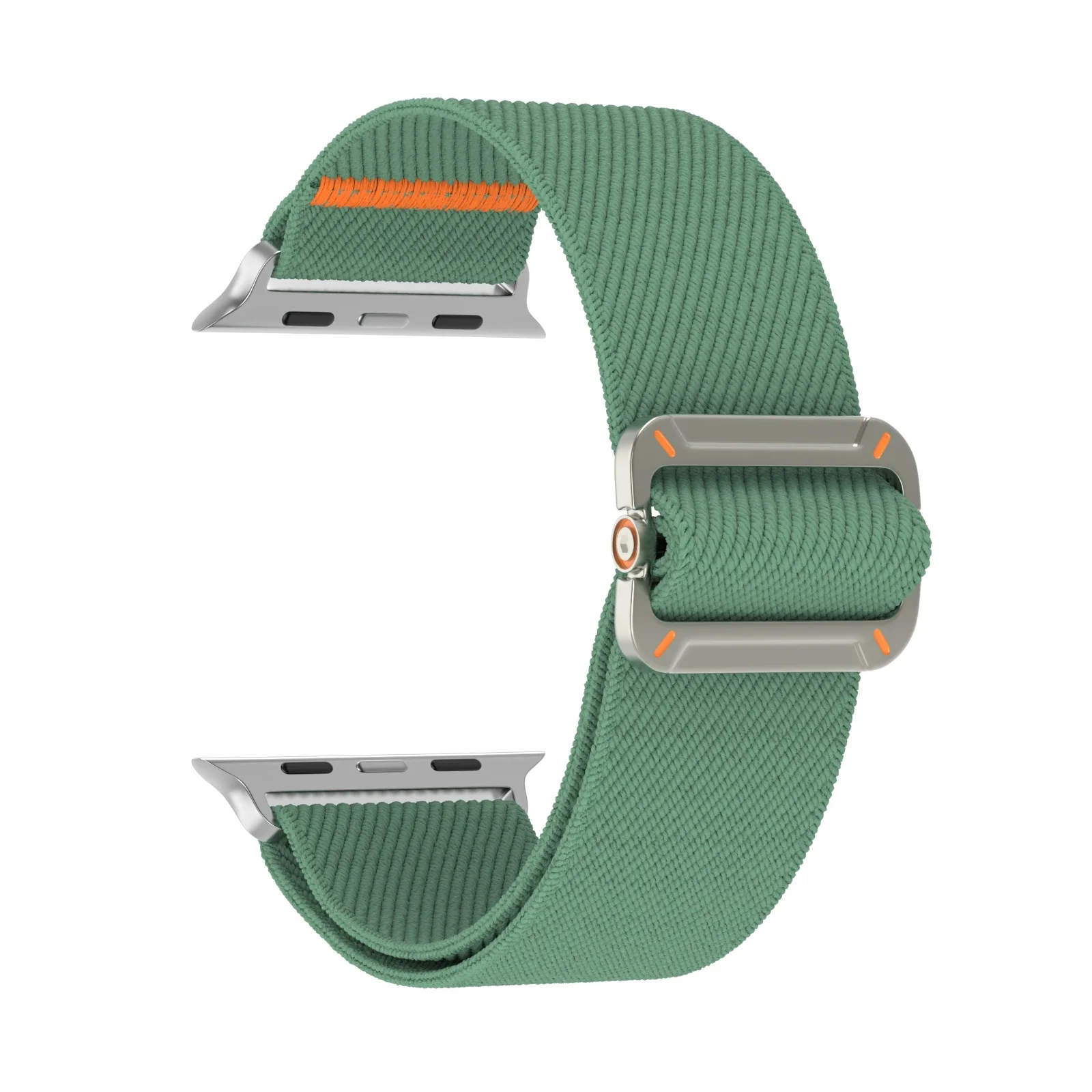 Pleciony pasek robić jabłko zegarek 46mm 42mm 49mm 45mm 41mm 38 44mm 40mm Nylonowy pasek robić IWatch ultra 2 seria 10 9 8 7 6 SE 5 4 3: XS / khaki