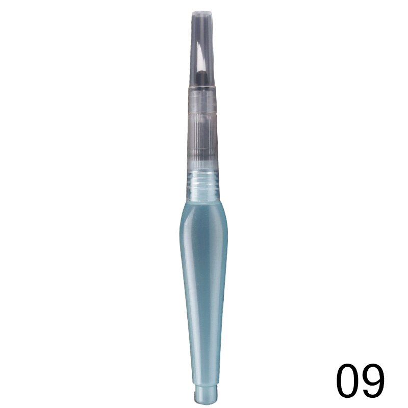 Pinceau rechargeable couleur de l'eau pinceau crayon Portable doux aquarelle pinceau stylo pour débutant peinture dessin Art fournitures: 09