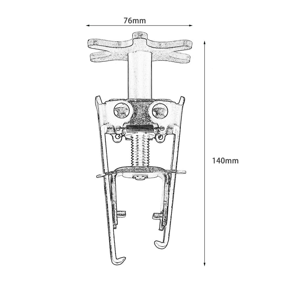 Universal Cars Auto Vehicles Engine Overhead Valve Spring Compressor Valve Remove Removal Installer Repair Tool