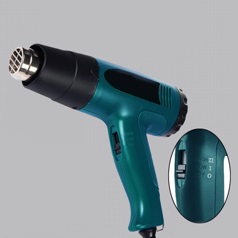 1800W 220V secador Industrial portátil herramienta de construcción eléctrica herramienta técnica térmica para el cabello herramienta de construcción de aire enchufe de la UE