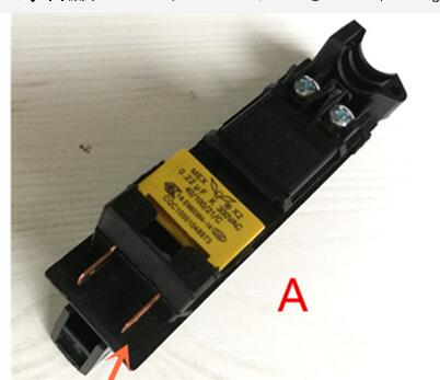SWITCH for Hitachi 320239 320238 G23SW2 G23SW G23ST G23SS G23SR G23SF2 G23SEY G23SE2 G23SCY G23SC3 G23MR G23SE3 Switch: 2 pin A