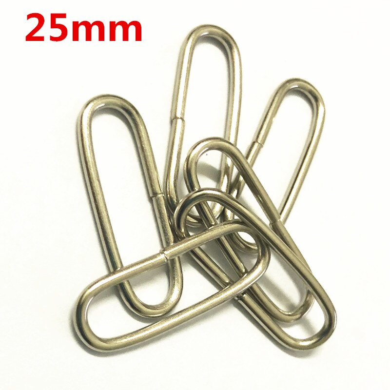 100 stücke metall Oval Ring Uhr bekleidungs Schnallen DIY Zubehör Nähen 16mm 20mm 25mm 32mm 35mm 38mm 50mm 65mm: Antikes Zink