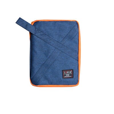 Accesorio de viaje bolsa Digital Oxford Cable organizador cables cargador USB Gadget organizador auricular estuche de almacenamiento: Blue Size M