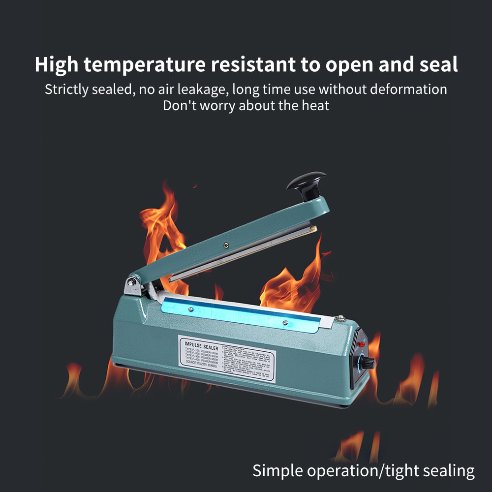 Portable Mini Heat Sealing Machine Impulse Sealer Seal Packing Plastic Bag Sealer Sealing Device