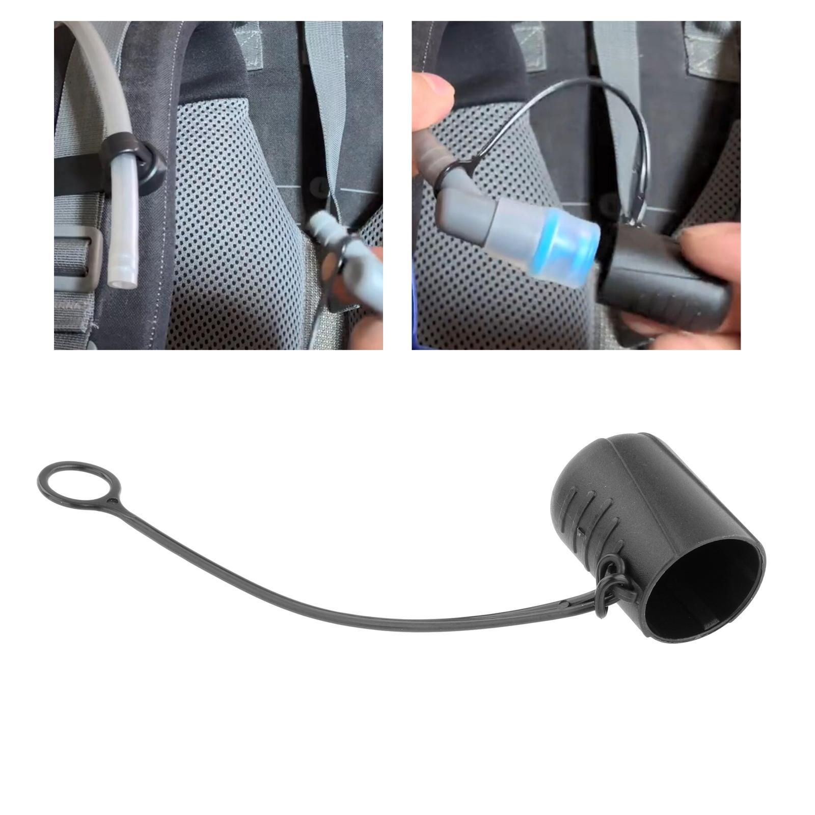 Hydration Pack Bite Valve Cover Pipe Nozzle Cover for Hiking Backpacking