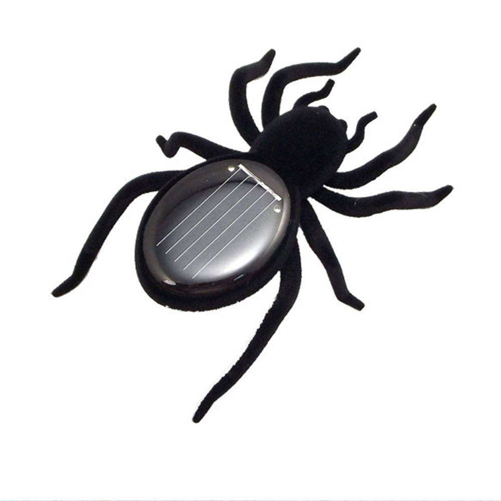 Mini Solar Spider Tarantula Educatief Robot Scary Insect Gadget Truc Speelgoed Solar Speelgoed Kids Populaire Grappige Robot Speelgoed: Default Title