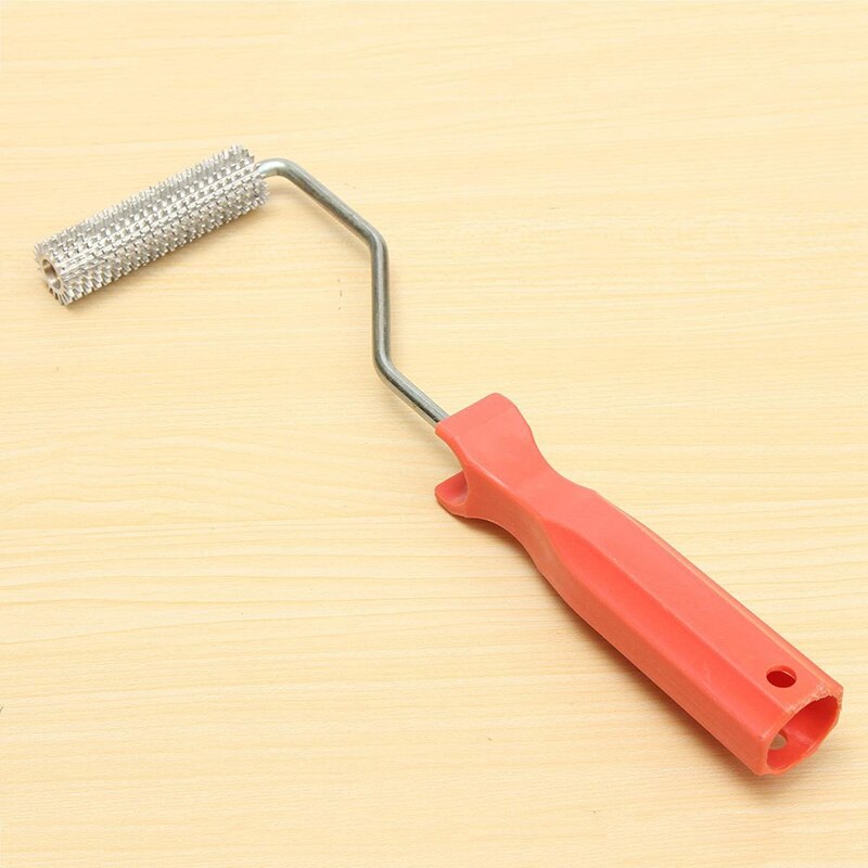 75X21mm Laminating Bubble Roller Aluminum Alloy Fiberglass Roller Bubble Buster Roller Tool Kit Handling Tool