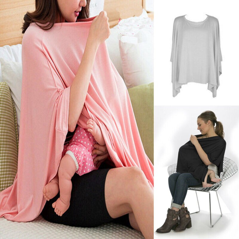 Oddychające karmienie dziecka pokrowce na karmę mama karmienie piersią pielęgniarstwo ponczo pokrywa w górę regulowana prywatność fartuch na zewnątrz tkanina pielęgniarska