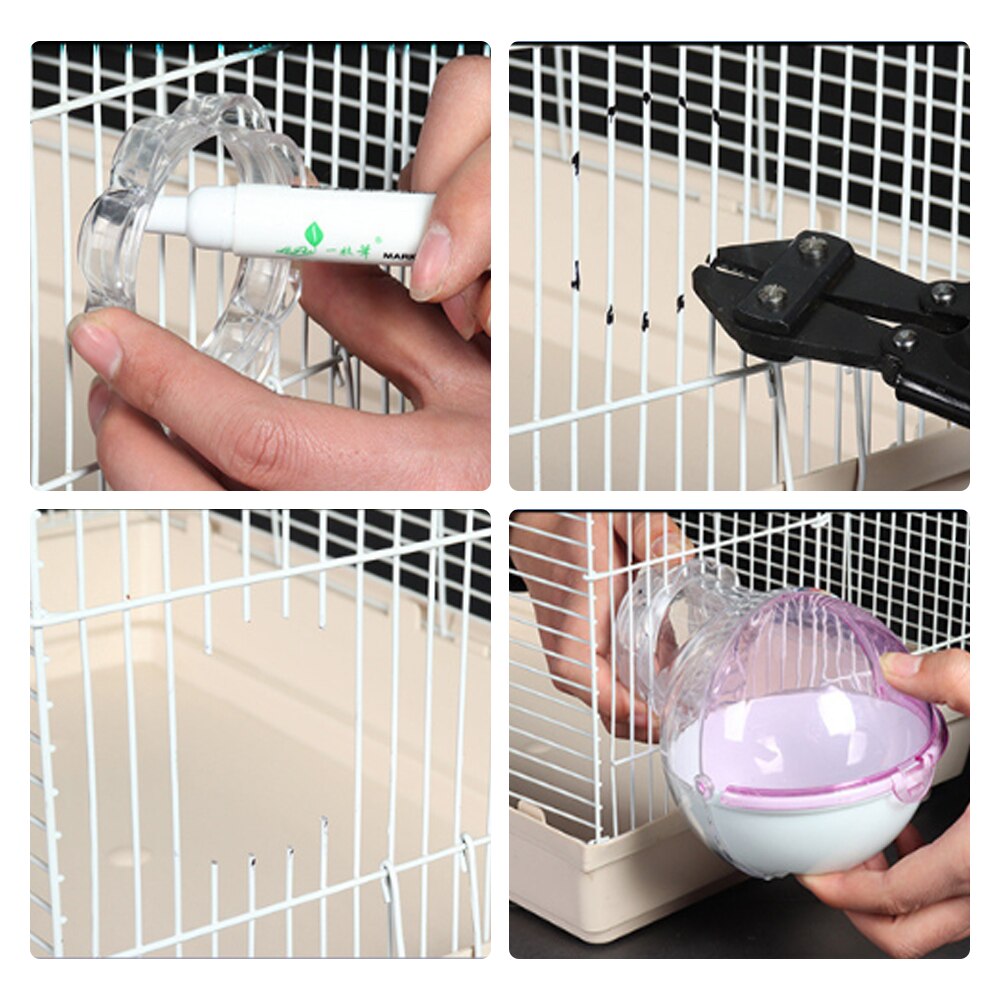 Lite dyr dårlig sand rom hus kjæledyr hamster mus baderom bur boks små dyr toalett til hamster mus kjæledyr forsyninger #1