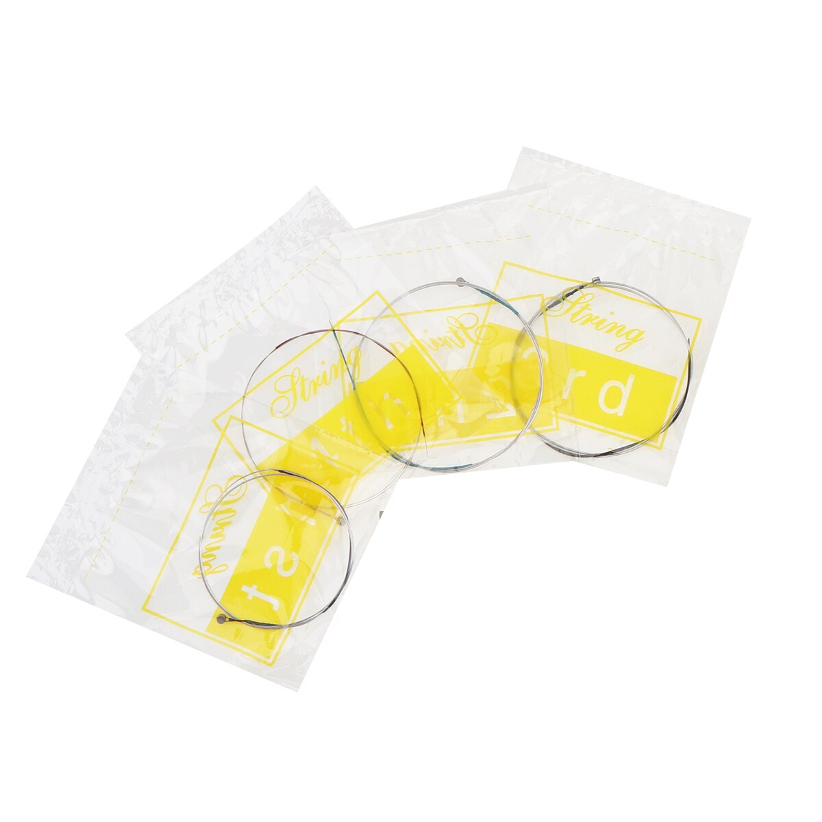 3/4 & 4/4 Durable Violin Accessories kit with Shoulder Rest Fingerboard Sticker Strings and Mute