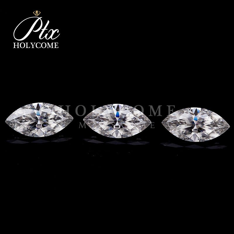 3.5X7MM Marquise cut VVS1 DEF solto moissanite para anel de diamante de alta qualidade aceitar custozation escultura livre 2020 notícias wholesal