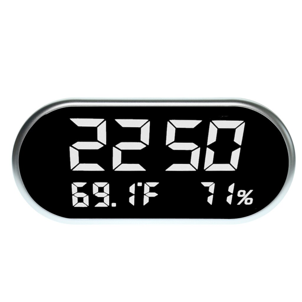 Day Clock Digital Clock LED Alarm Clock Calendar Thermometer Thermometer Weather Station USB Power Supply