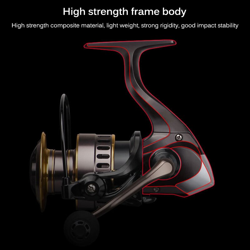 14+1 BB Double Spool Fishing Reel 5.5:1 Gear Ratio High Speed Spinning Reel Carp Fishing Reels For Saltwater