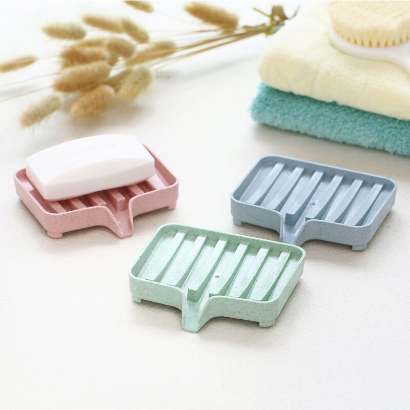 Bathroom Draining Soap Box Drainage Soap Dish Storage Box Kitchen Soap Dish Tub Sponge Storage Cup Rack Soap Holder Draining Set