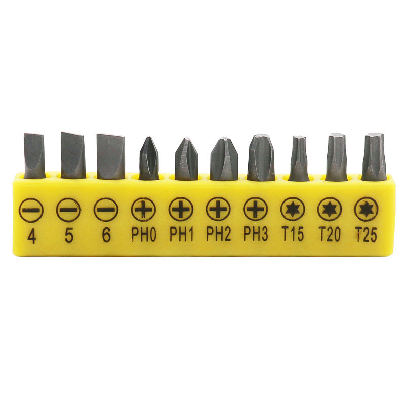 Jeu d'embouts de tournevis de forme spéciale, 1/4 en effet, tige hexagonale, triangle, en forme de U, en forme de Y, trois points pour perceuse, outil de réparation, 5 pièces: Rose
