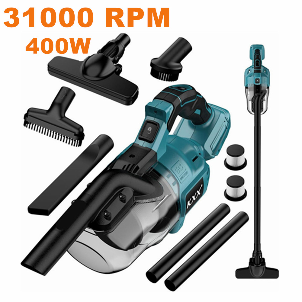 For makita 18V Battery Handheld Vacuum Cleaner Filter Electric Cordless Vacuum for Home Car Pet Hair Clean