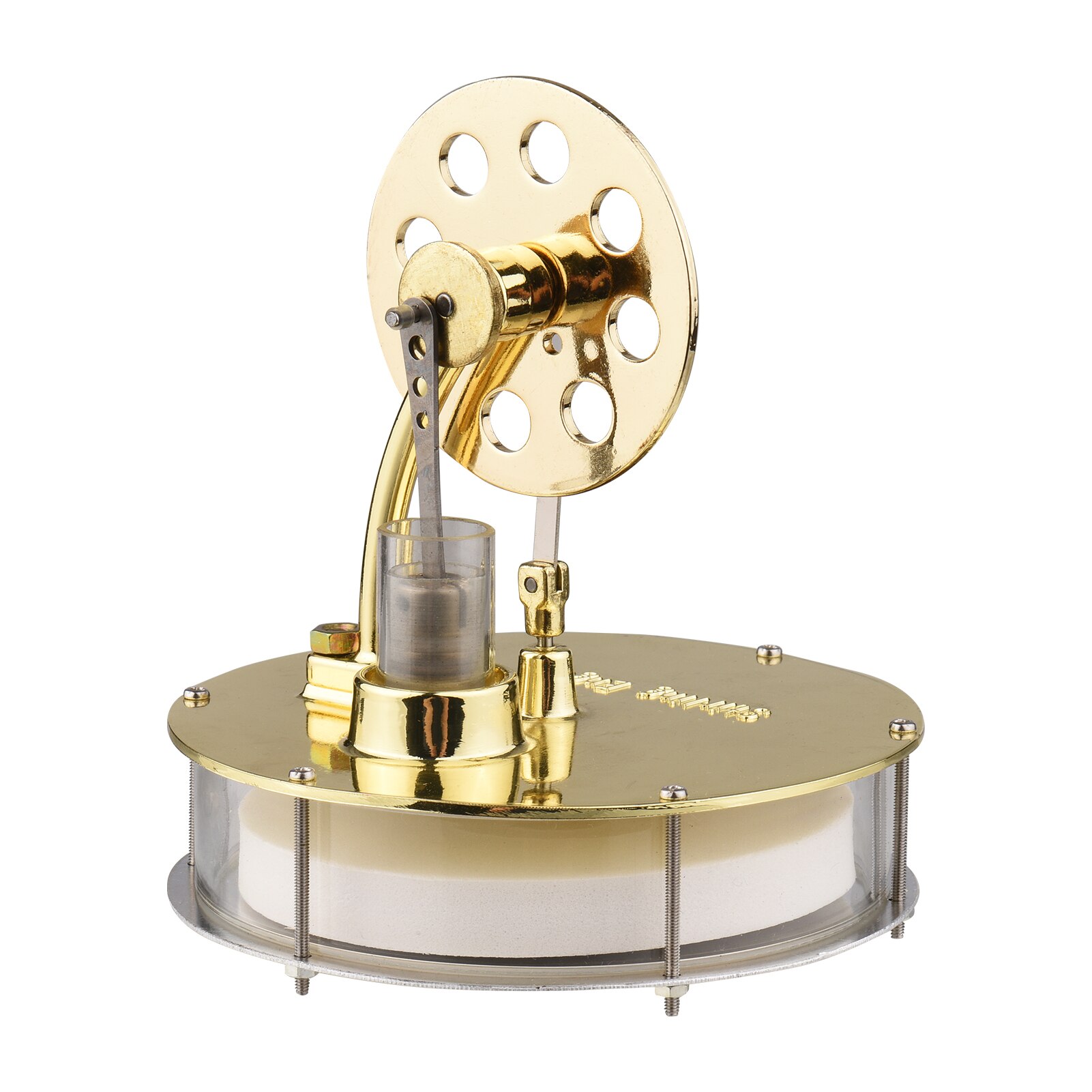 Low Temperature Stirling Engine Assembled Electricity Generator Heat Experiment Physical Generator Model Science Experiment Toy: D2