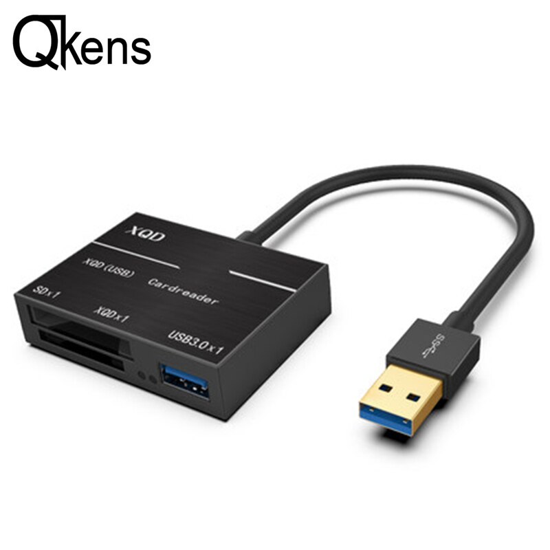 Lecteur de cartes XQD 500 USB 2.0 , 3.0 mo/s, lecteur de cartes mémoire haute vitesse pour Sony Lexar XQD avec port USB