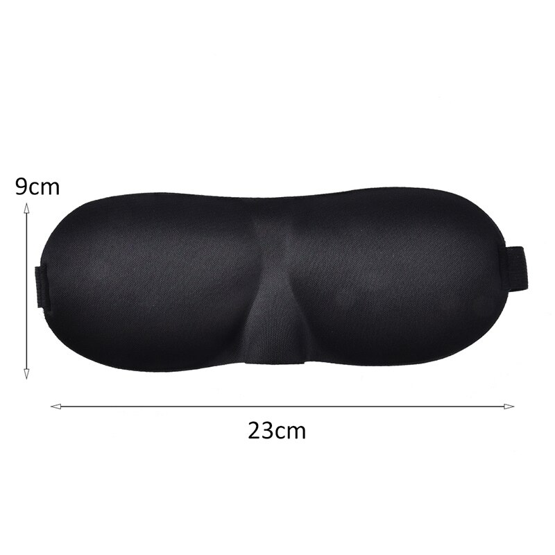1 stuk zachte blinddoek reis ooglapje 3d slaapmaskers natuurlijk slaapmasker oogmasker oogkapje schaduw ooglapje vrouwen mannen
