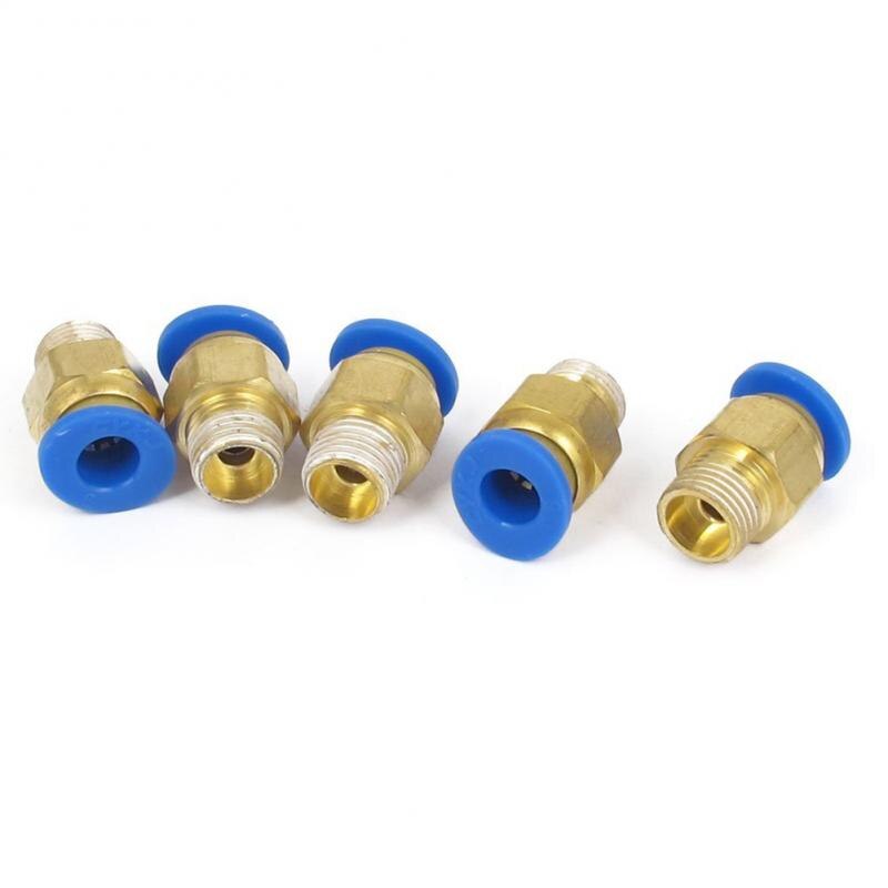 Quick Pneumatic Cable Connectors Snap Splice Lock Wire Terminal Crimp Wire Connector Waterproof 6mm 1/8'' Male Thread